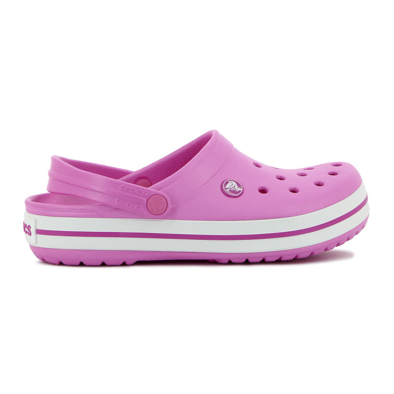 Zueco de Mujer Crocs Band c/tira Atras Rosado