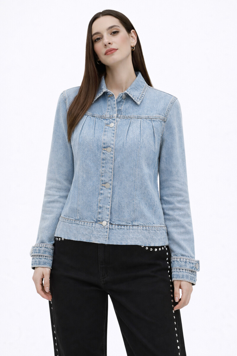 Campera Plaba - Celeste 