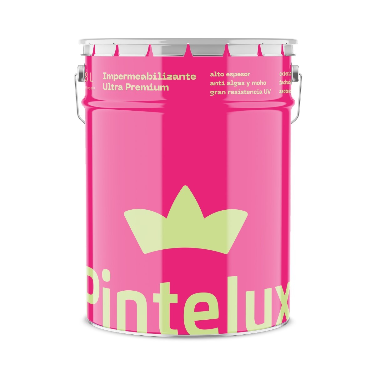 IMPERMEABILIZANTE ULTRA PREMIUM PINTELUX BLANCO 18LTS 