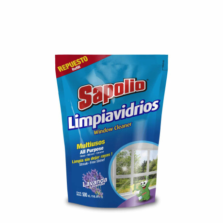 LIMPIAVIDRIOS SAPOLIO 500 ML LAVANDA DP LIMPIAVIDRIOS SAPOLIO 500 ML LAVANDA DP