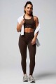 Legging Define High-Waisted Legging Mujer Cacao