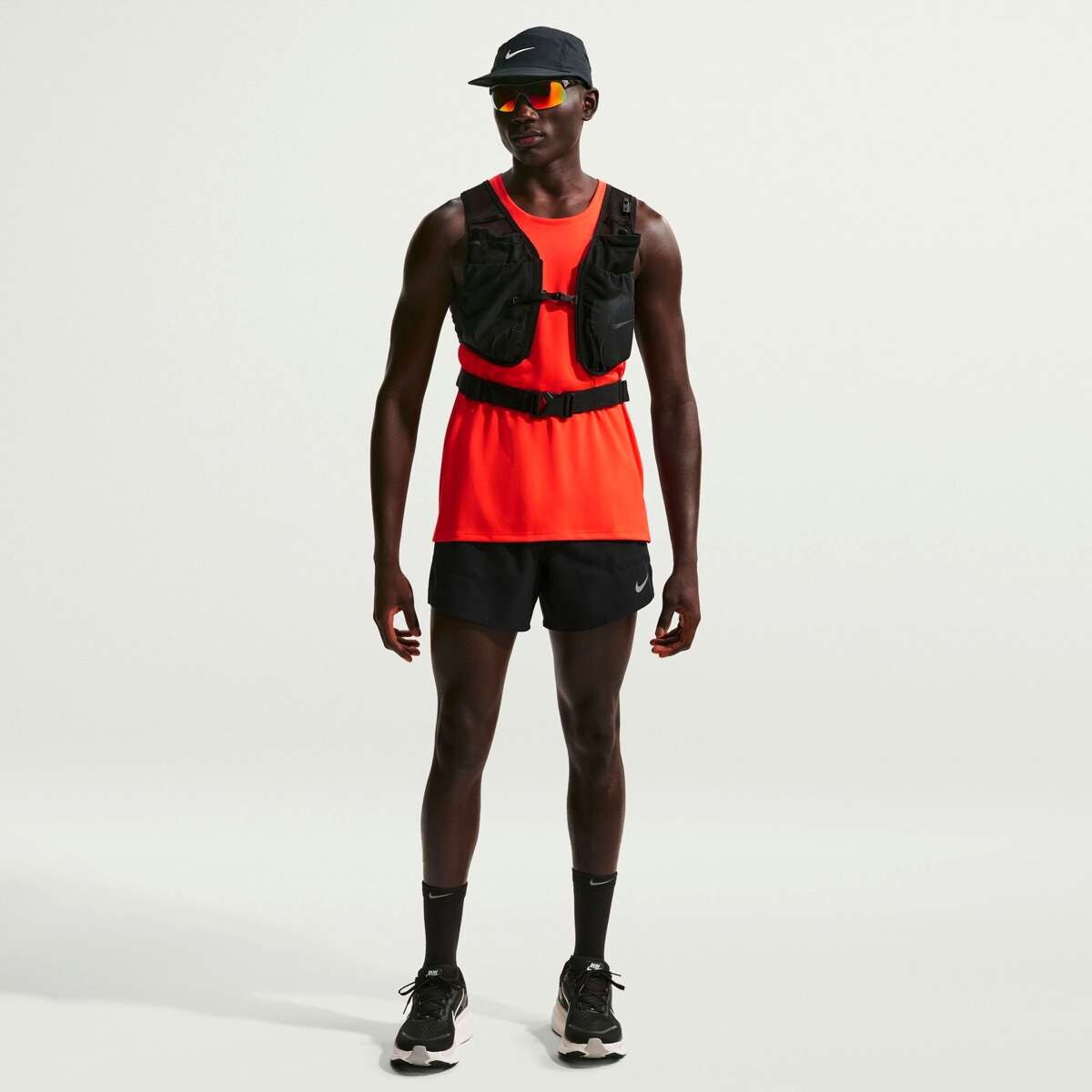 Short Nike Stride de Hombre - Negro 