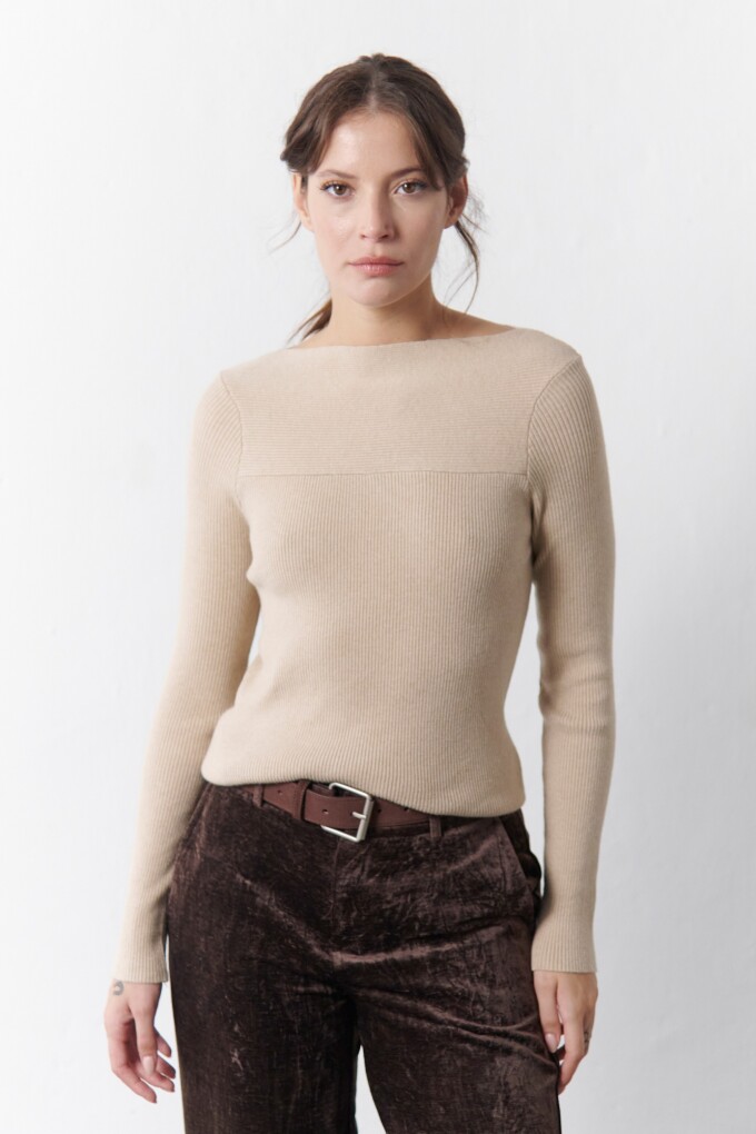 BUZO MORLEY BOTE BEIGE