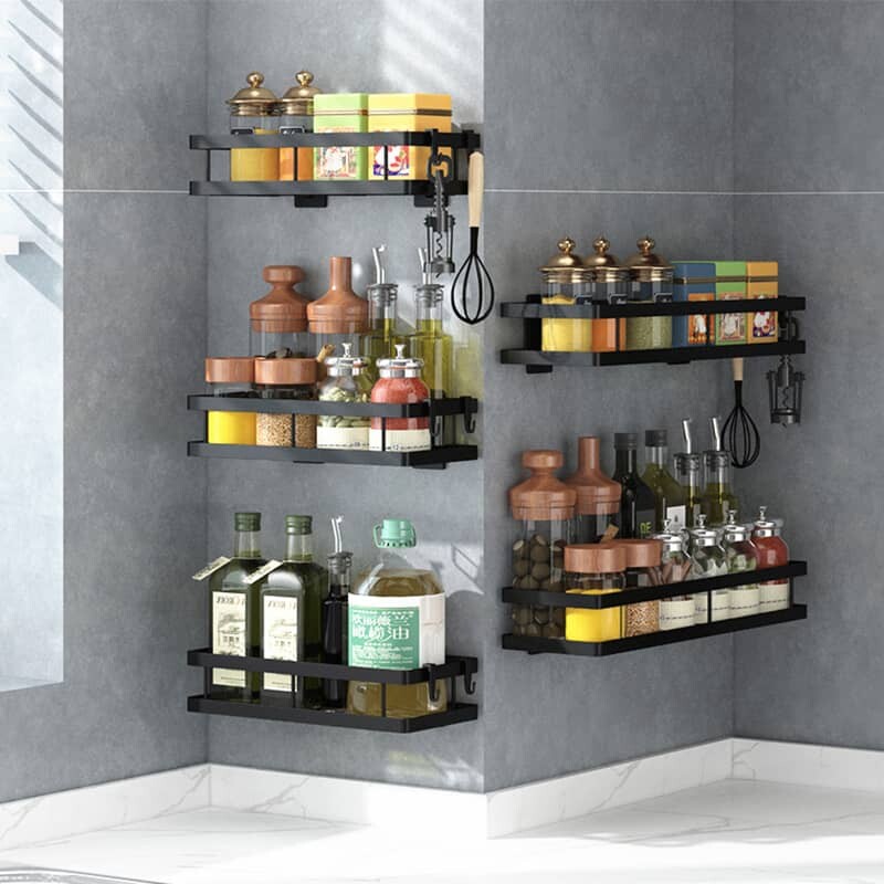Estante de acero para cocina y baño 30cm Estante de acero para cocina y baño 30cm