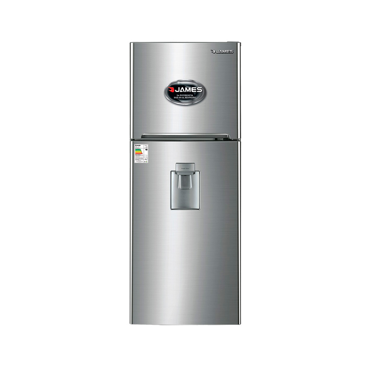 Refrigerador 345 Lts. Con Dispensador James Jn 400d Inox 