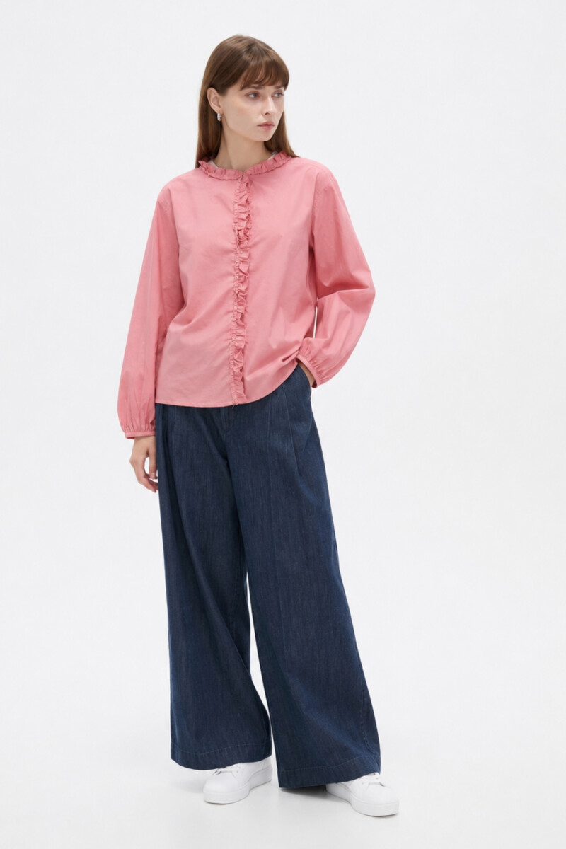 Camisa Stacie - Rosa Oscuro 