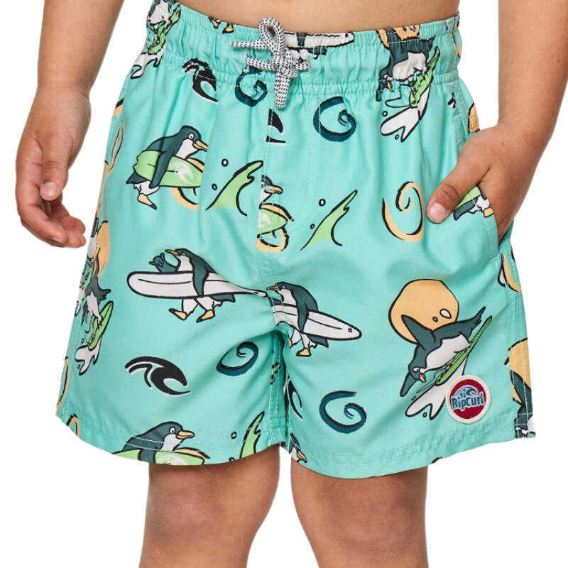 Short Rip Curl Paddle Out Niño - Celeste Short Rip Curl Paddle Out Niño - Celeste
