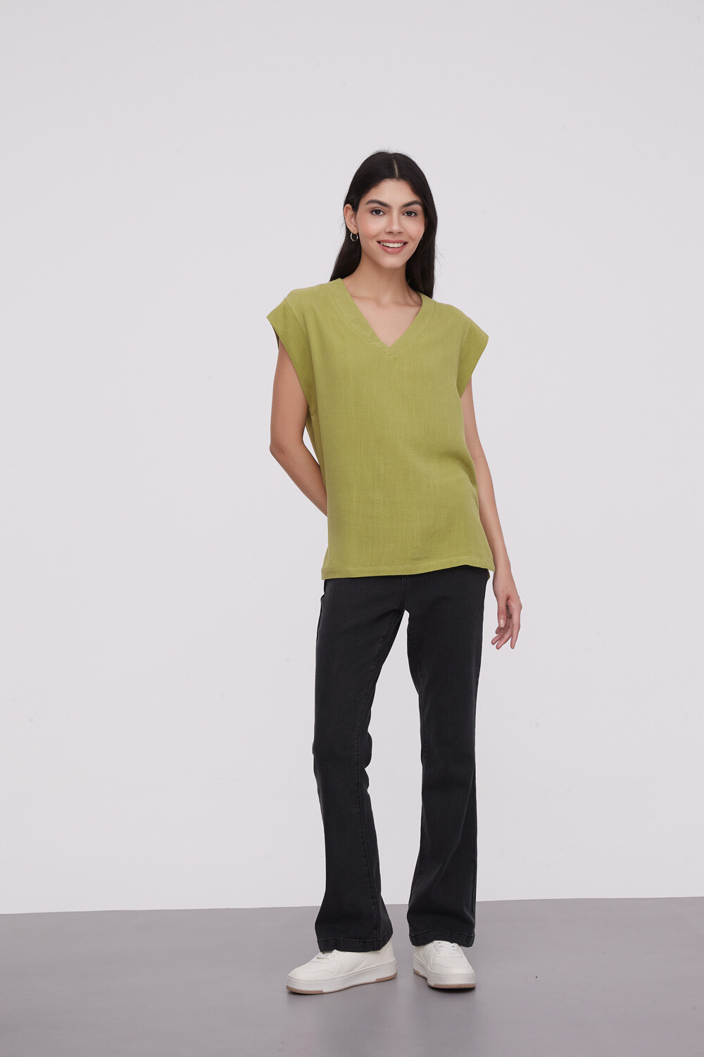 Blusa Mirza Verde Oliva