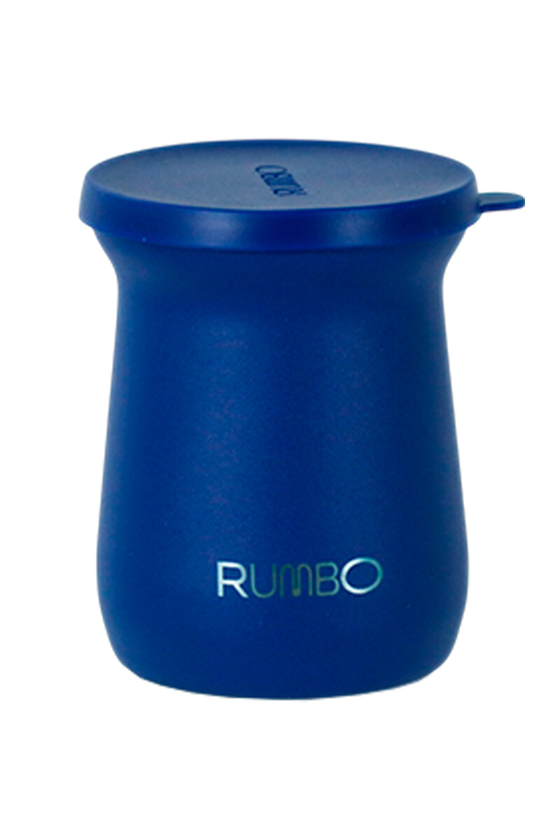 MATE RUMBO C/TAPA 160ML AZUL MATE RUMBO C/TAPA 160ML AZUL