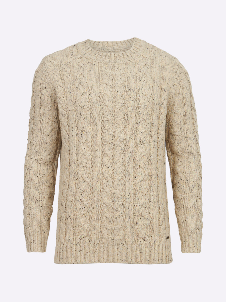 Sweater ochos - beige 