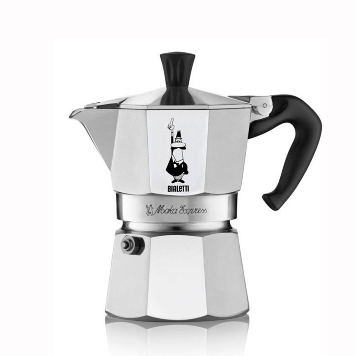 Cafetera Bialetti Aluminio Clásica 4 Pocillos - ALUMINIO 