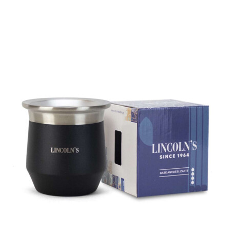 Mate Tunez Acero Inoxidable Negro