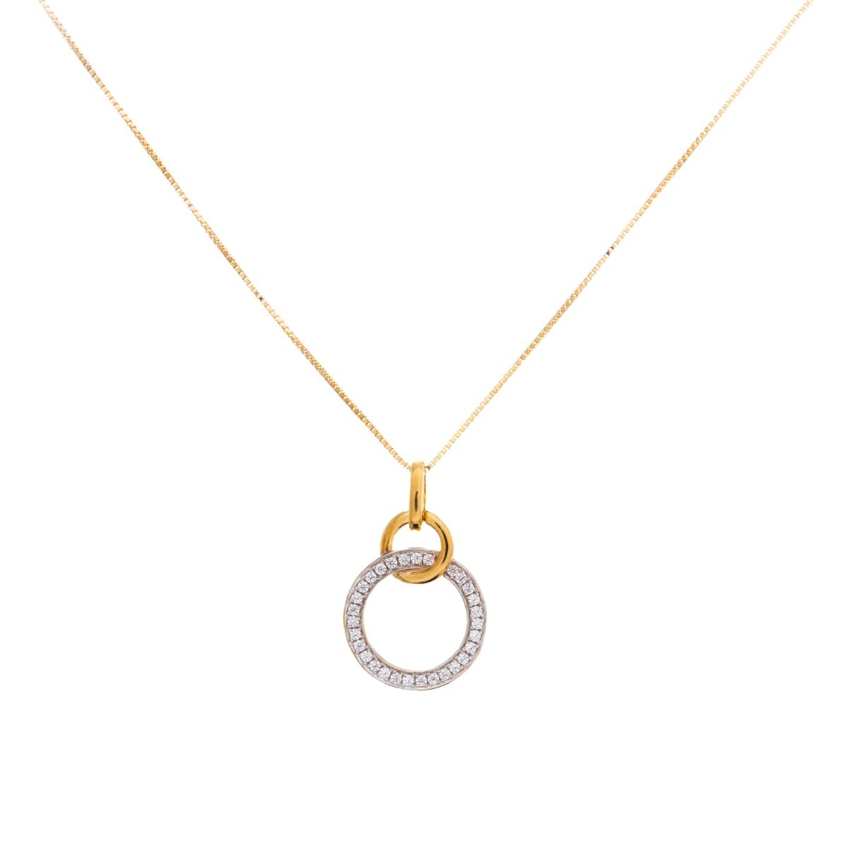 Colgante y Cadena de Oro 9 ktes 