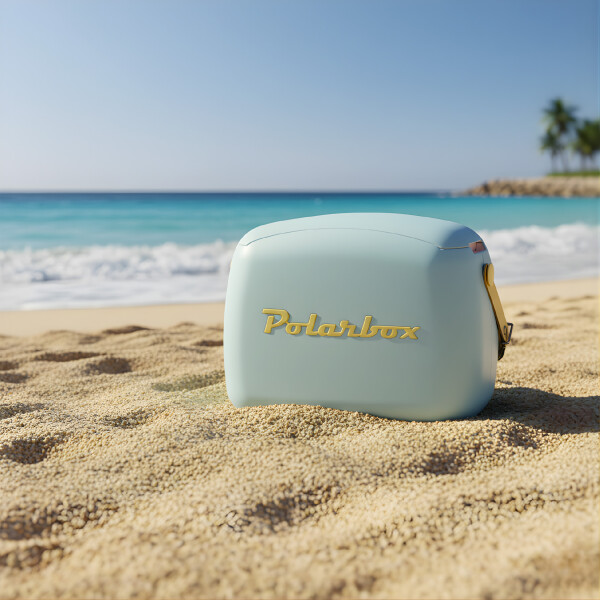 Conservadora Lunchera Térmica Pop 6L Polarbox Con 2 Tuppers Color Celeste