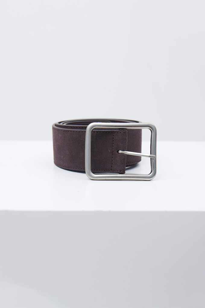 CINTO GAMUZA 50 MARRON