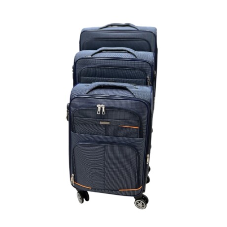 Juego Set Valijasx3 Azul
