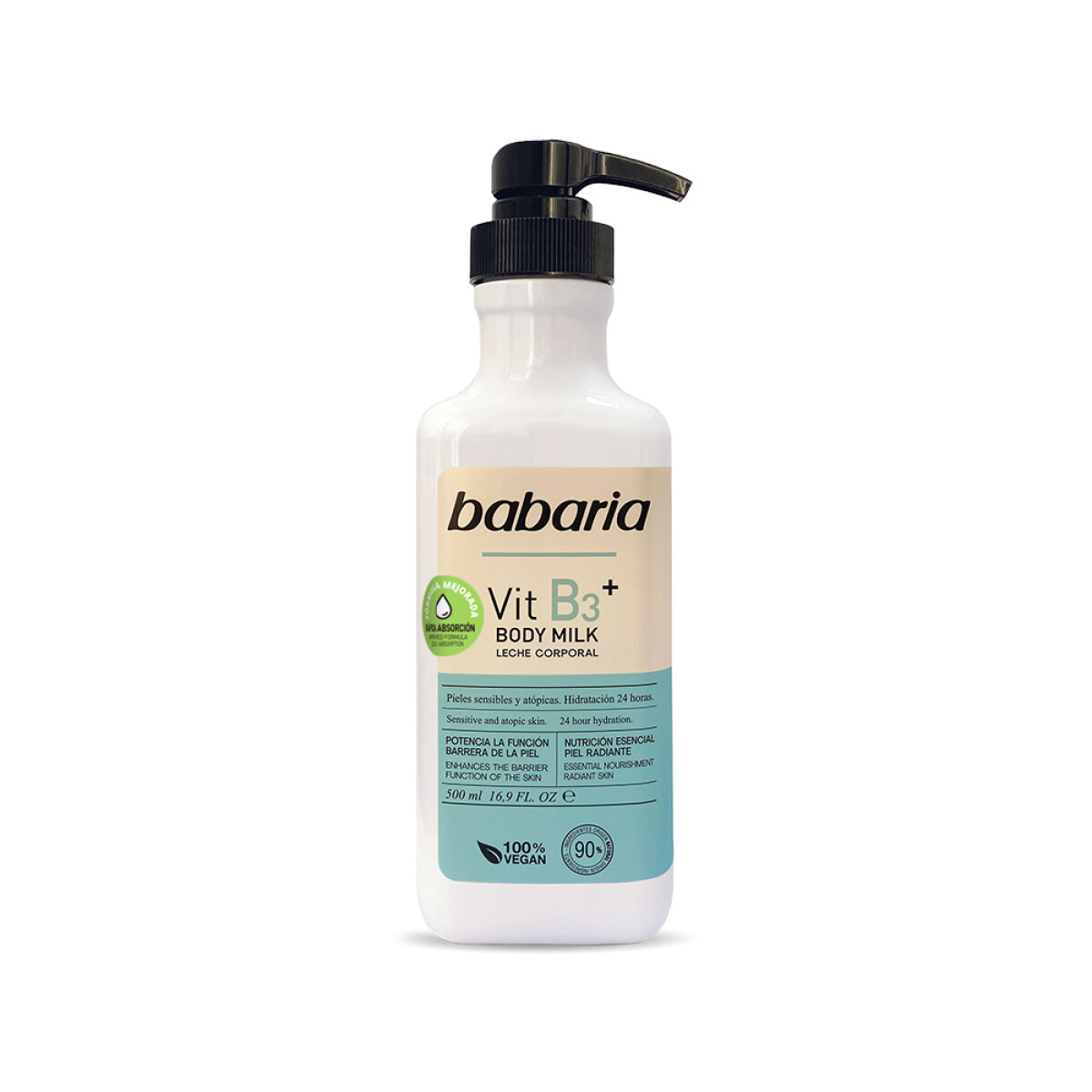 Imperfectos - Crema Corporal Babaria x 500 ml - Vitamina B3+ 