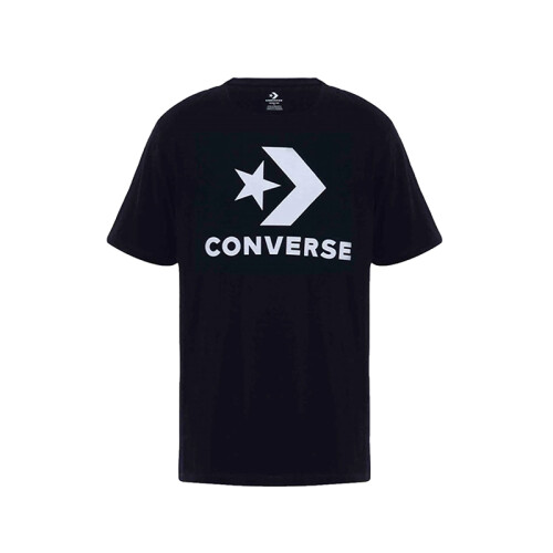 Remera Converse Logo Star Chev Negro