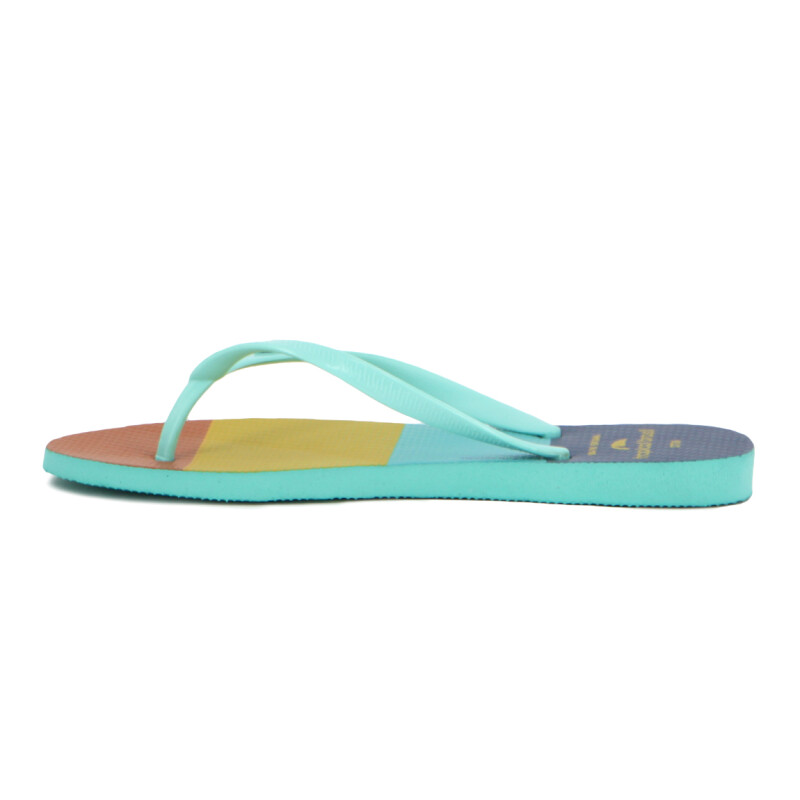 Tropical Brasil Ojota Slim Fashion Premium De Mujer - Turquesa/turquesa Turquesa-turquesa