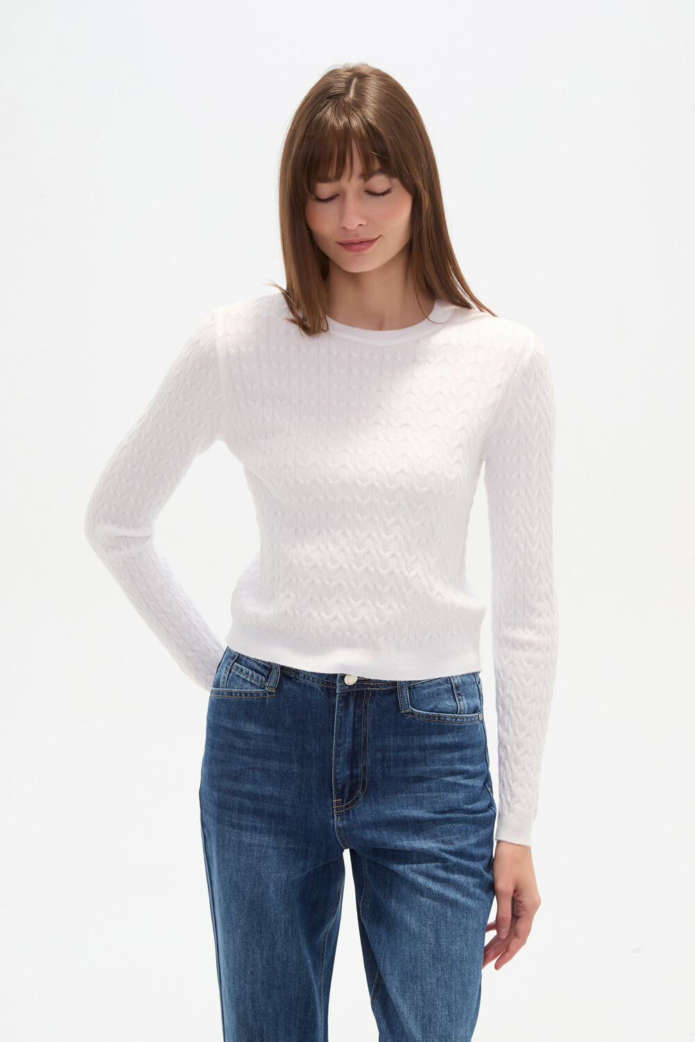 Sweater Barbi Blanco