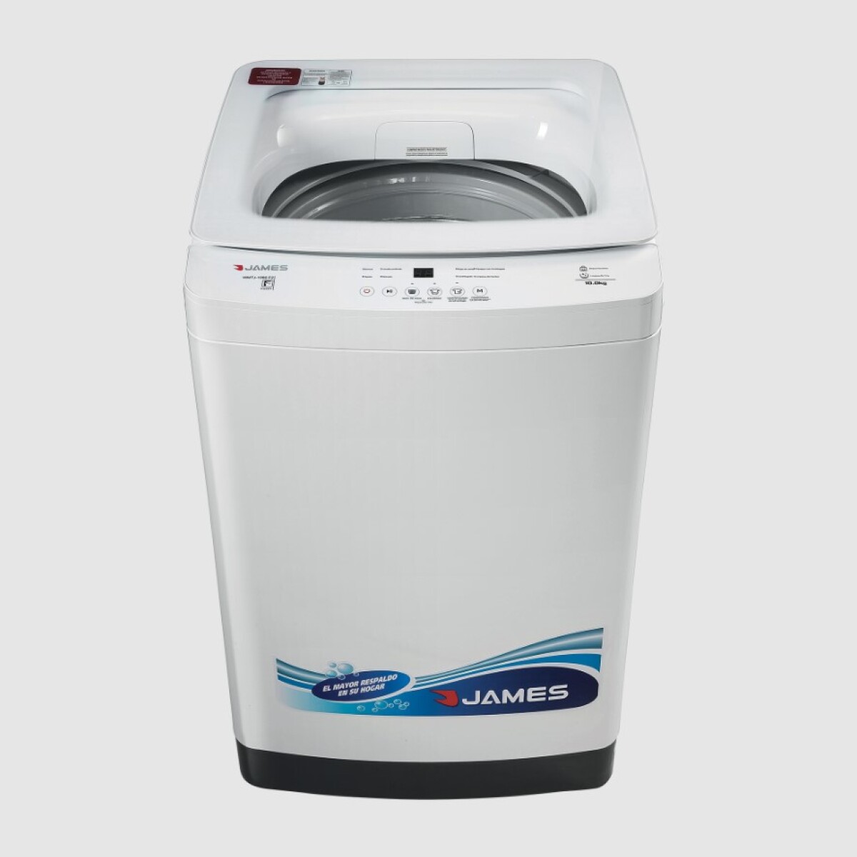 Lavarropas JAMES WMTJ-1080 F2 Carga Superior 10 kg – 800 RPM 