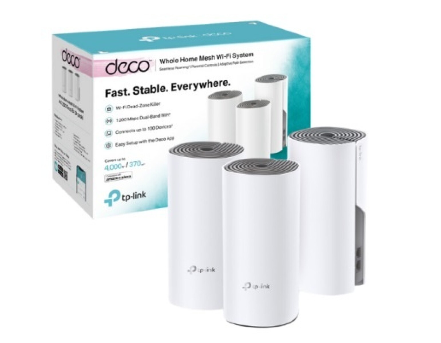 Access Point Tp-link Deco E4 Dual Band (Triple Pack) 