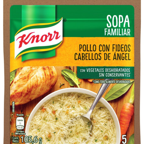 SOPA KNORR POLLO C/CABELLO DE ANGEL SOPA KNORR POLLO C/CABELLO DE ANGEL
