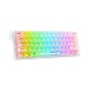 Teclado Gamer Redragon Fizz K617 RGB 60 Clear Teclado Gamer Redragon Fizz K617 RGB 60 Clear