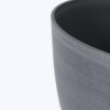 MACETERO PLAST GRIS 23X19CM Unica