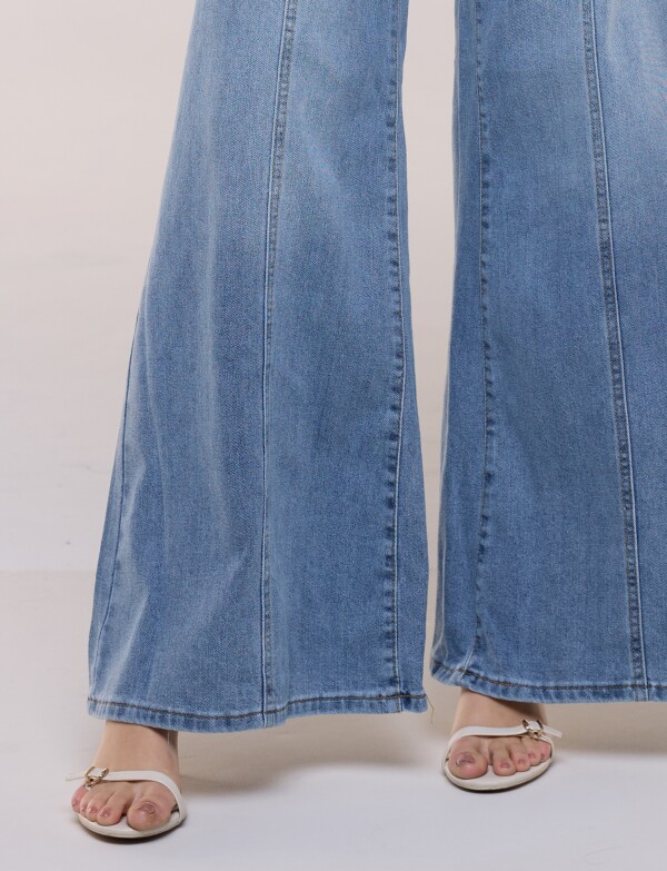 Jean Pespunte Wide Leg JEAN