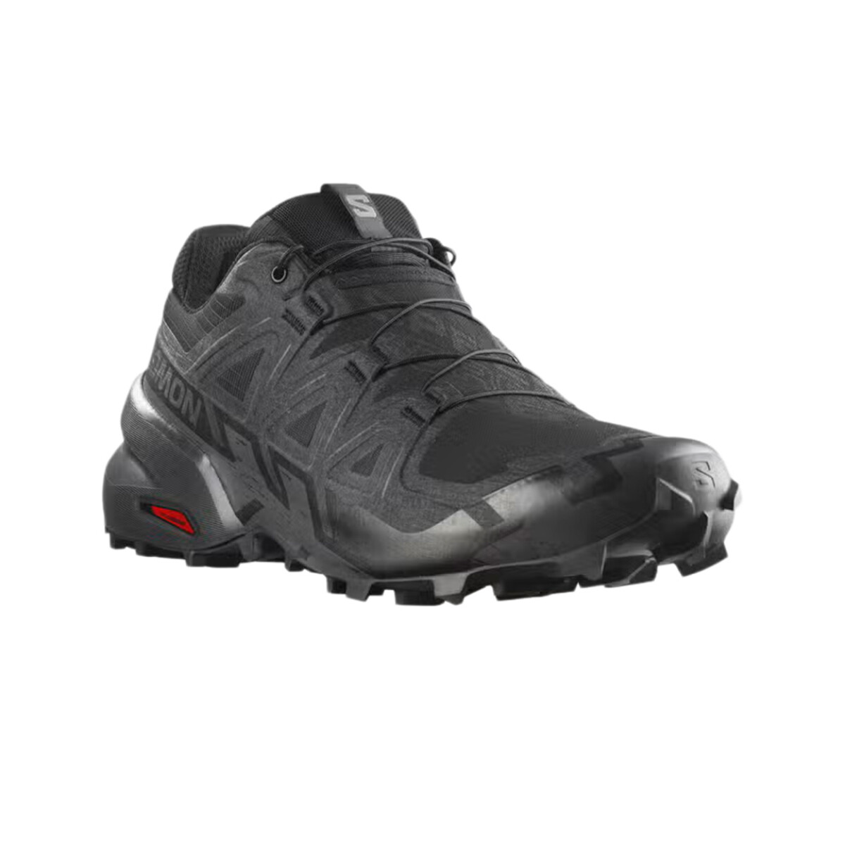 Salomon SPEEDCROSS 6 WIDE Hombre - Negro/Gris oscuro - Negro-Gris Oscuro 
