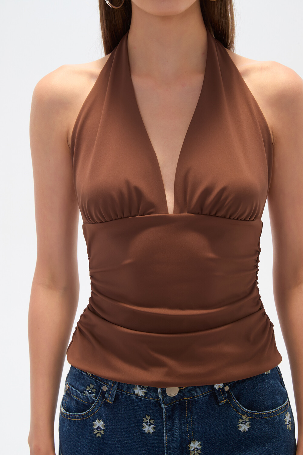Tops Venya Taupe Claro