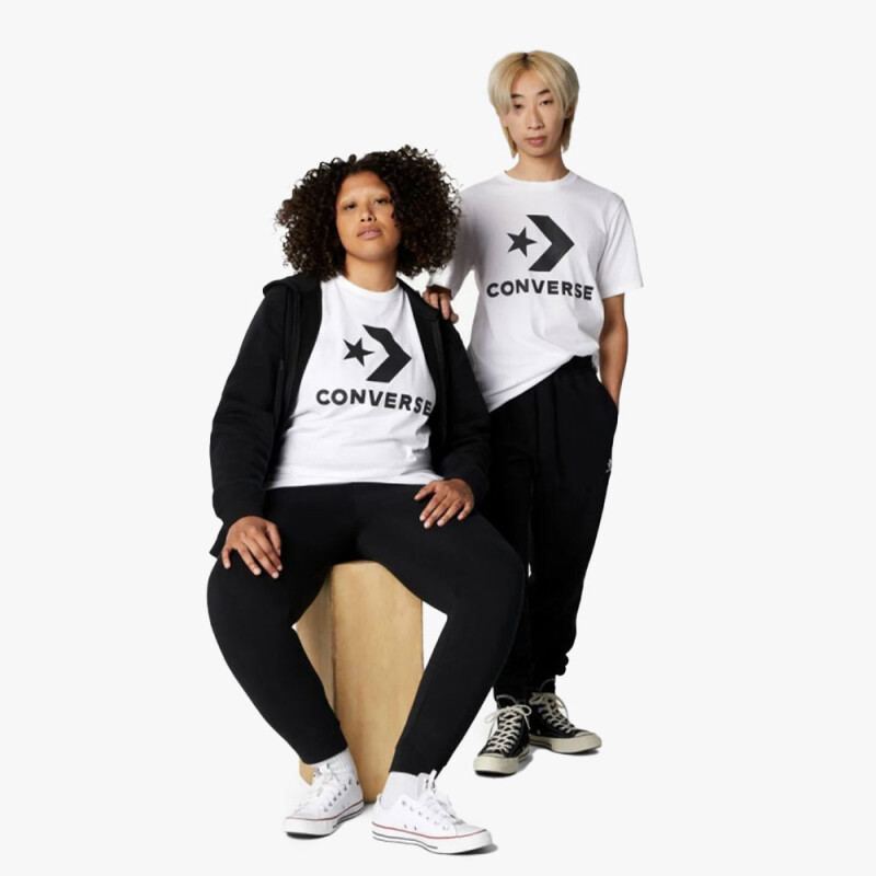 STAR CHEVRON TEE WHITE WHITE