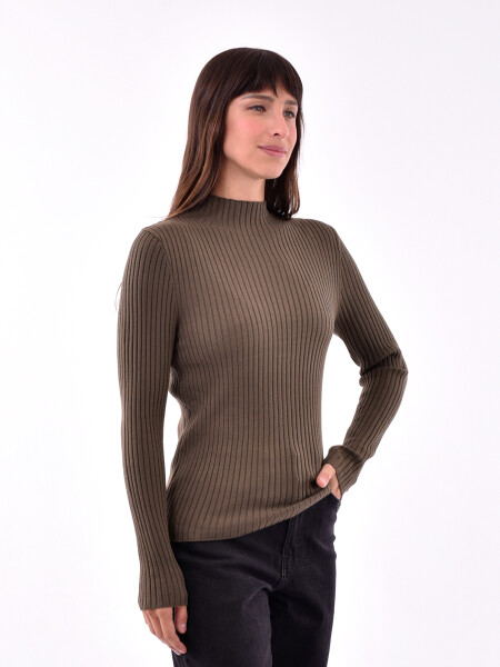 POLERA SOLE OLIVA