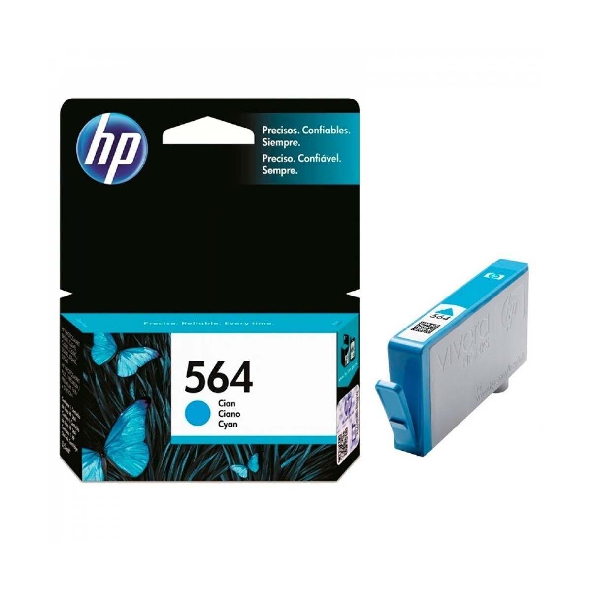 HP CB318WL (564) CYAN C6380/4620/3520/5510 3ML - 2428 