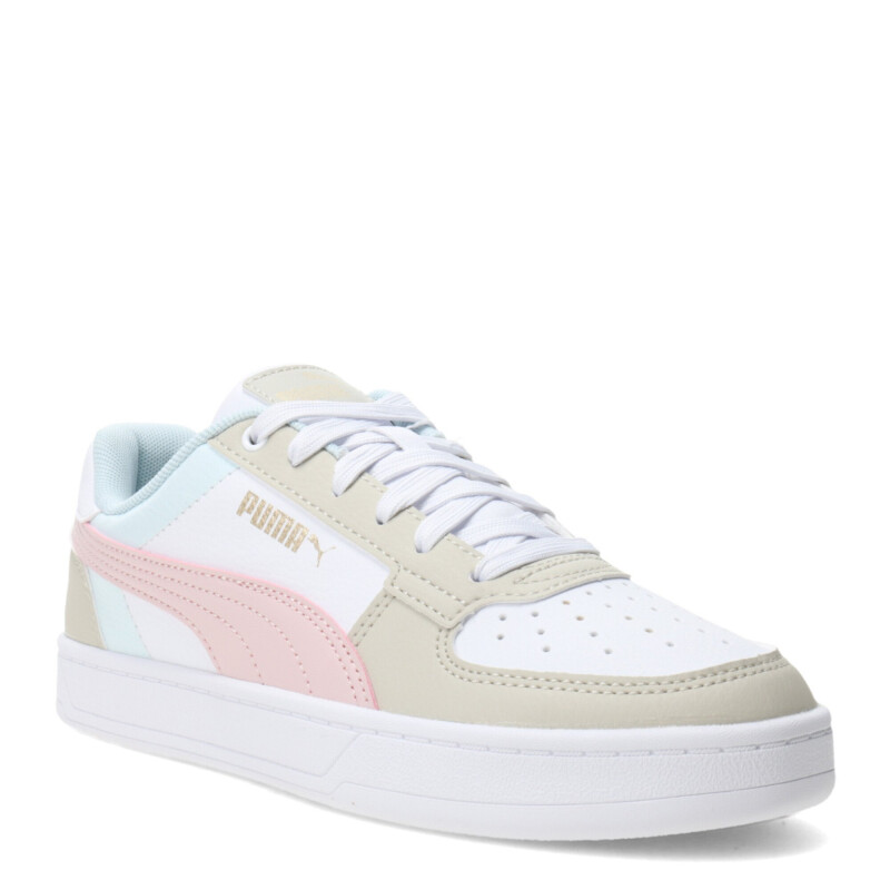 Championes Infantiles Puma Caven 2.0 Junior Blanco - Camel