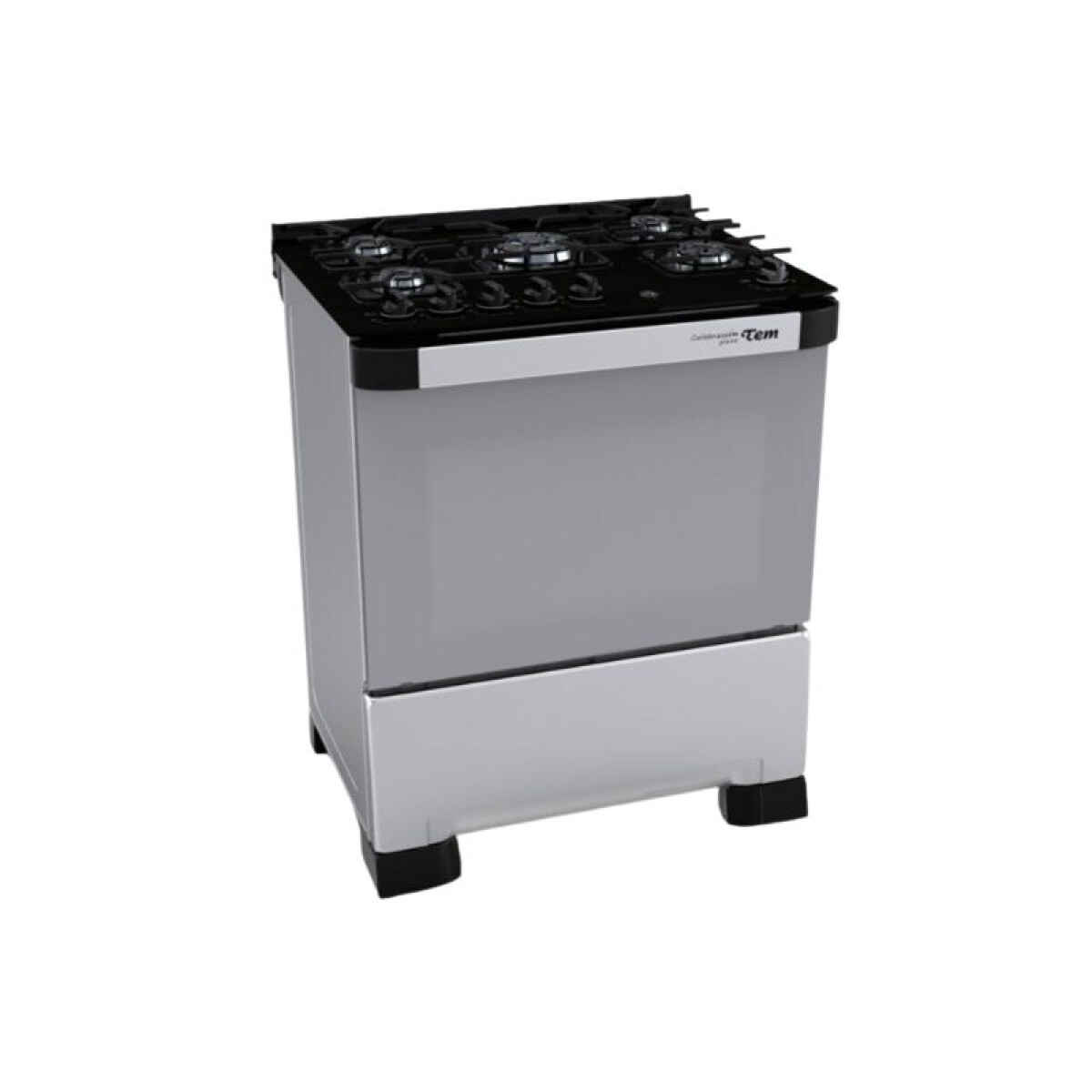 COCINA TEM SUPERGAS CELEBRATION GLASS 5H 