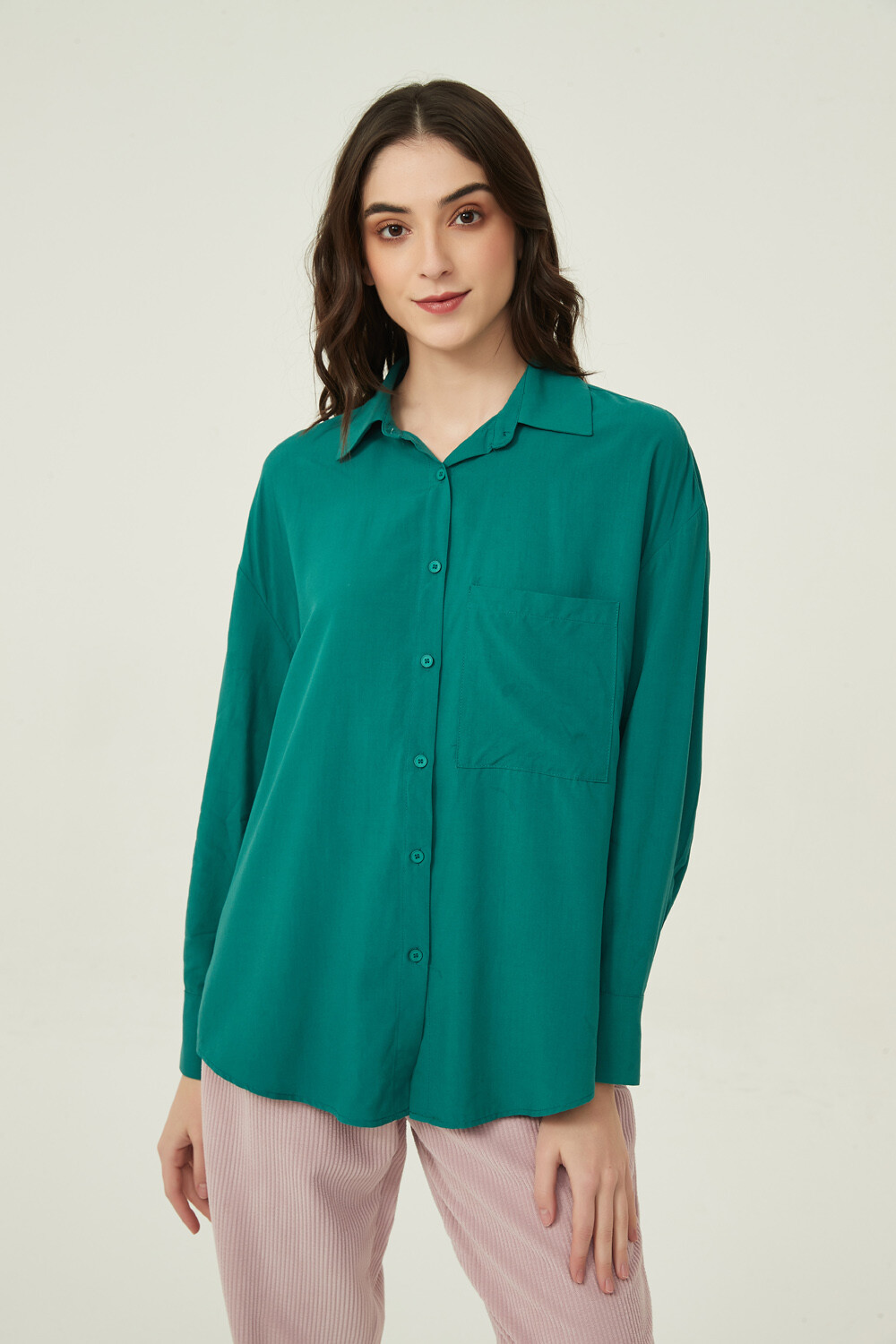 Camisa Garnett Verde Jade