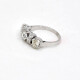 Anillo En Oro 18K, Platino Y Brillantes Anillo En Oro 18K, Platino Y Brillantes