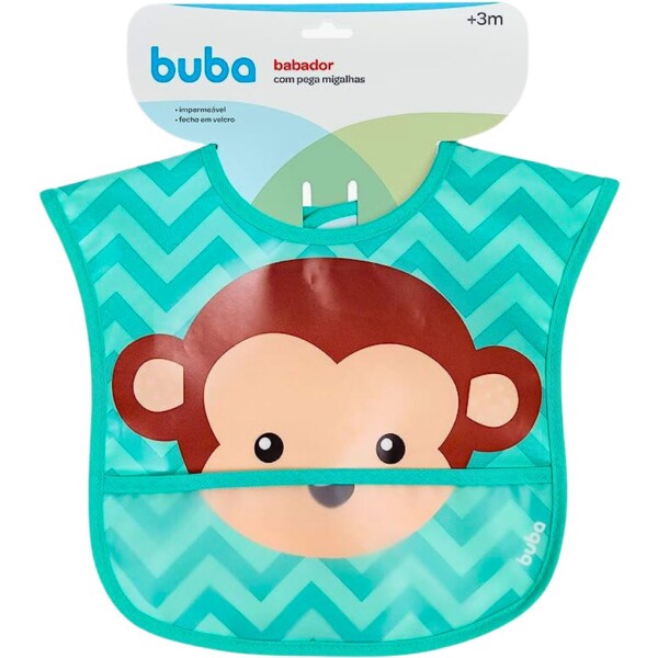 Babero alimentacion BUBA animales Mono