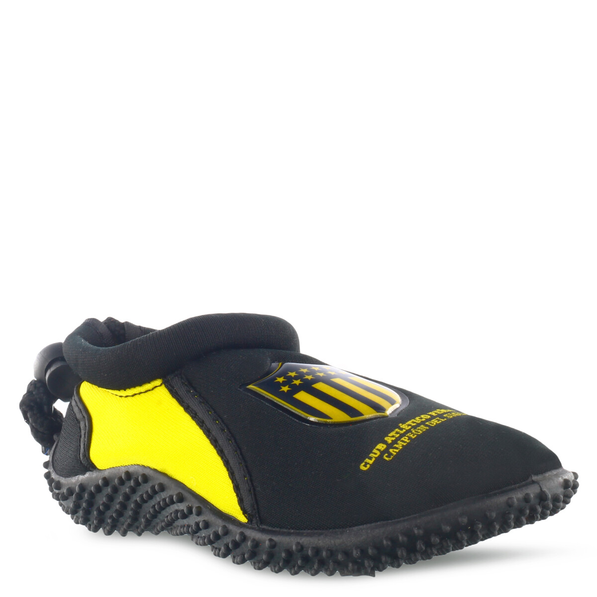 Championes Infantiles Peñarol Playa - Negro - Amarillo 