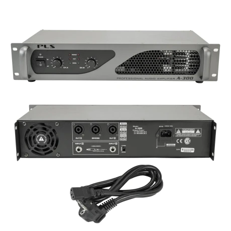 Potencia Pls A300 2x150w En 4 Ohms 8 Kg. Potencia Pls A300 2x150w En 4 Ohms 8 Kg.