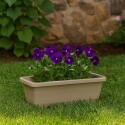 MACETA JARDINERA RECTANGULAR 17,5 LITROS ARENA BEIGE