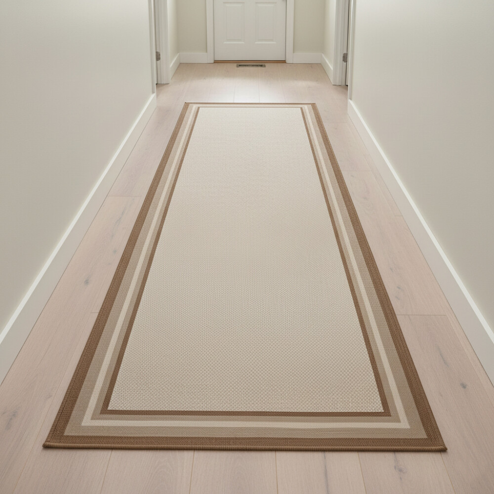 Alfombra de Interior Eco-Nature – Moldura | 0,57x1,80 Marrón