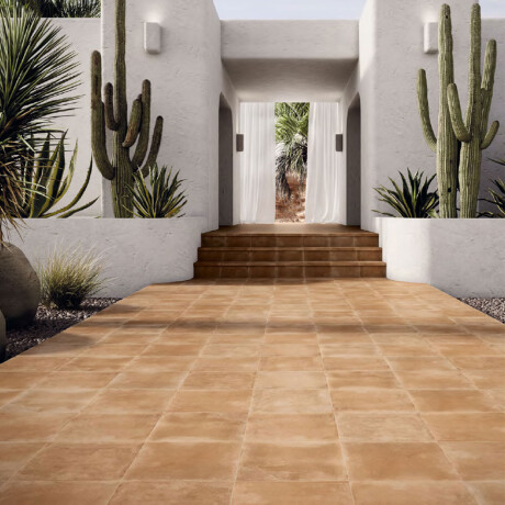 PORCELANATO Beige MATE ANTIDESLIZANTE 33.3X33.3 GAMAS DE NARANJA