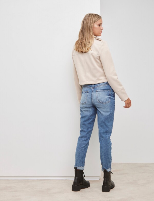 Chaqueta Suede BEIGE