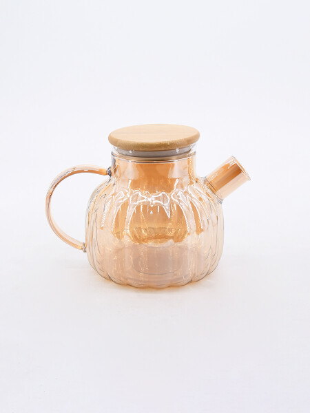 TETERA CON DIFUSOR 1000 ML AMBAR