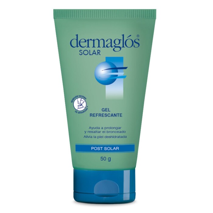 DERMAGLOS POST SOLAR GEL POMO X 50 GR. única