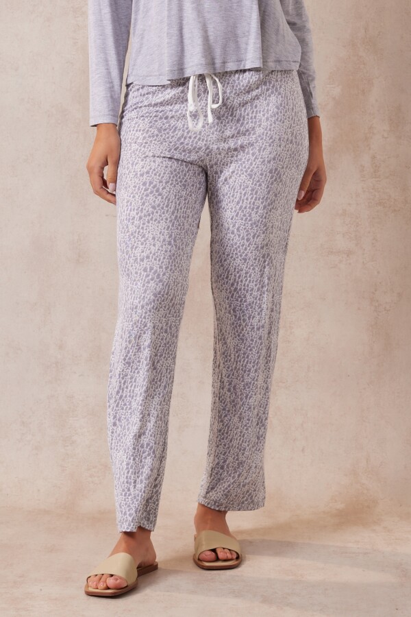 Pijama Con Pantalón GRIS/MULTI