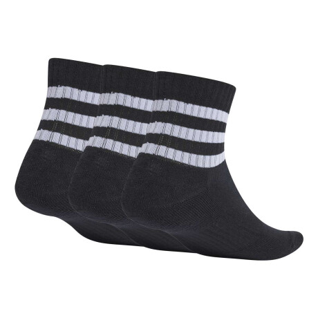 Medias 3S C Spw Alto 3 Pack Unisex Negro